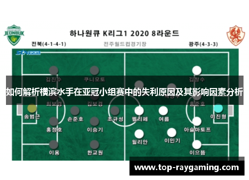 如何解析横滨水手在亚冠小组赛中的失利原因及其影响因素分析